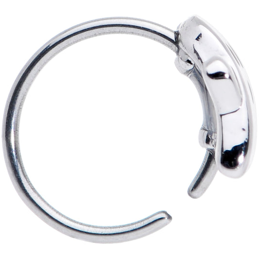 20G 5/16 Scary Boo Ghost Halloween Nose Hoop