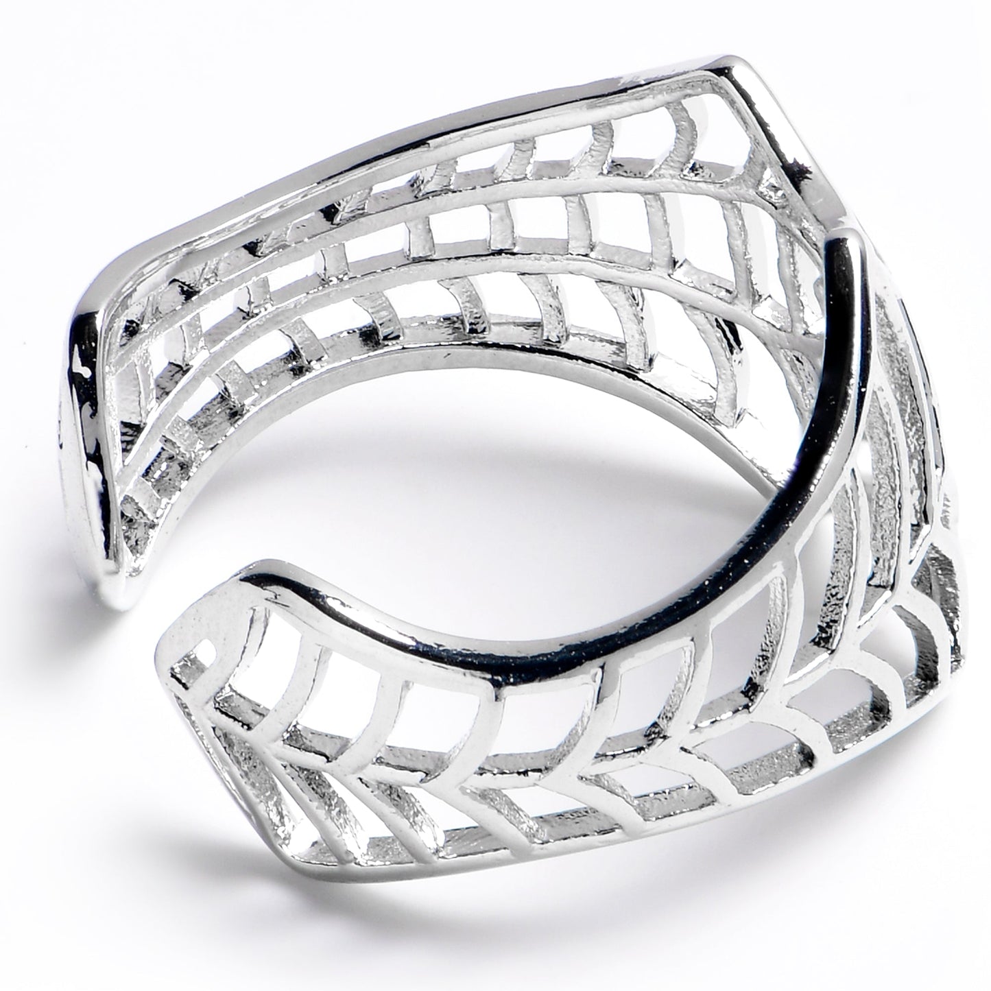 Spider Web Halloween Adjustable Toe Ring